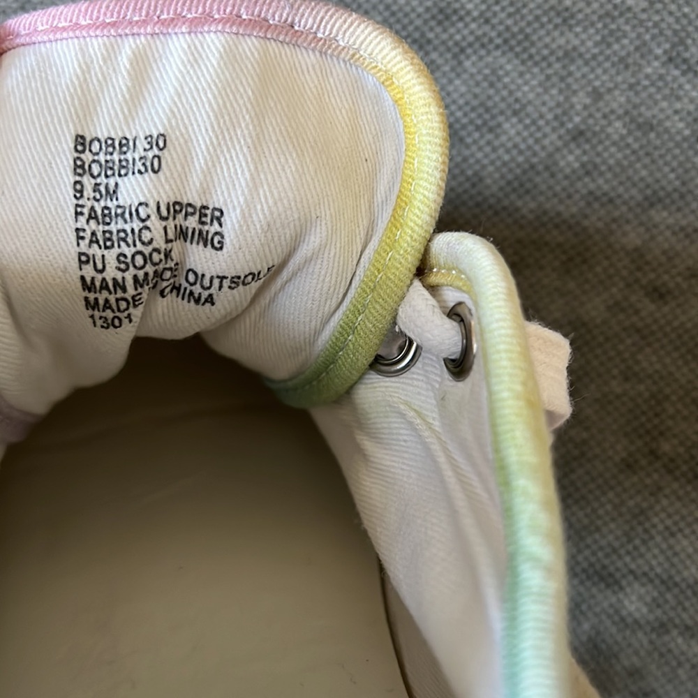 Steve Madden multi colored platform shoes 9.5M - Picture 7 of 12